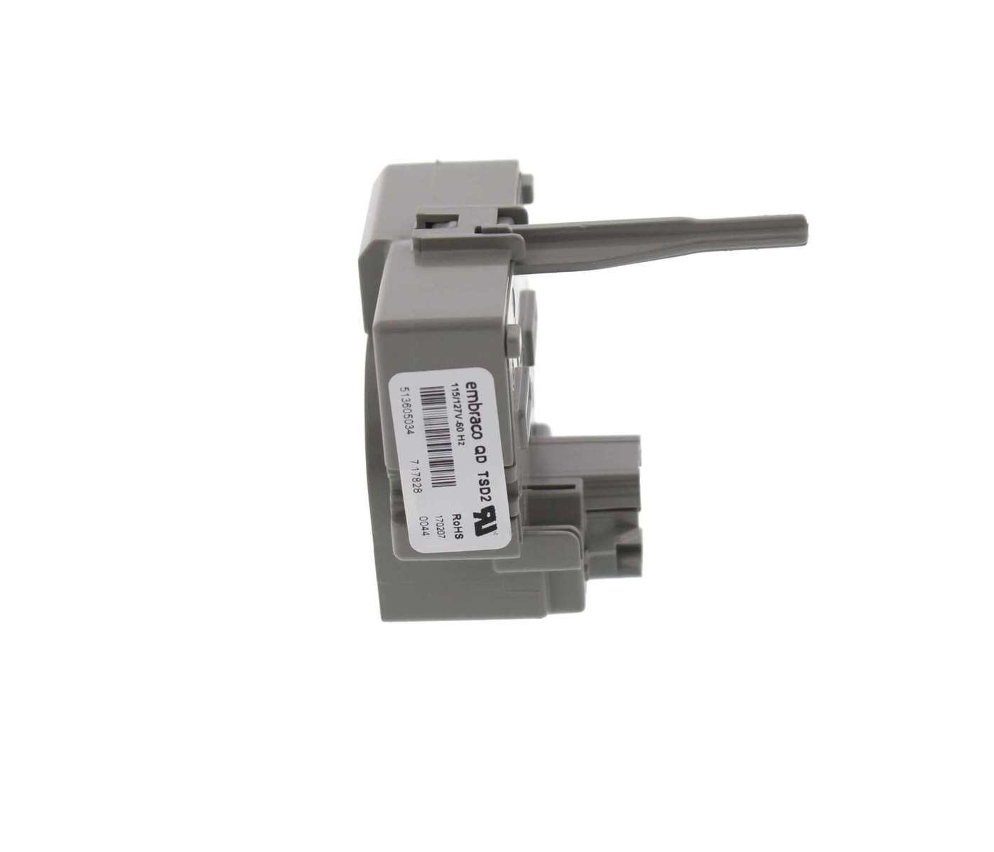 WG03F02235 - Genuine OEM GE Refrigerator Overload & Relay Assembly